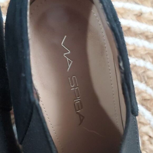 Via Spiga Luxe Suede Black Ankle Booties, Size 6 - Picture 11 of 13